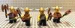 LEGO Viking Warriors Minifigure Set - 4 Figures