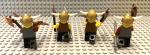 LEGO Viking Warriors Minifigure Set - 4 Figures