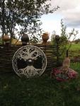 Viking Designer Handmade Battle Shield, 24 Inch