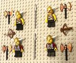 LEGO Viking Warriors Minifigure Set - 4 Figures