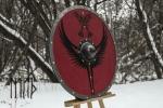 Viking Round Wooden Shield - 24" LARP Armor