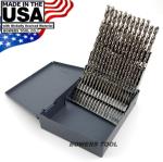 Norseman 60-Piece M7 Wire Gauge Drill Bit Set