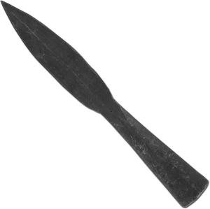 Viking Replica Hand-Forged Iron Throwing Spear Head