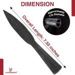Viking Replica Hand-Forged Iron Throwing Spear Head