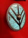 24" Handmade Viking Battle-Ready Wooden Shield