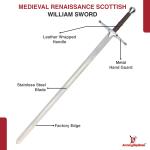 Scottish Viking William Wallace Medieval Sword Set