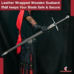 Scottish Viking William Wallace Medieval Sword Set