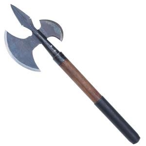 Viking Battle Axe with Spike - Hand Forged