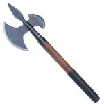 Viking Battle Axe with Spike - Hand Forged