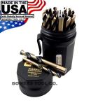 Norseman 29-Piece HI-Moly Drill Bit Set