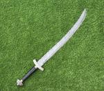 30" Viking Sword - Handmade Damascus Steel Blade