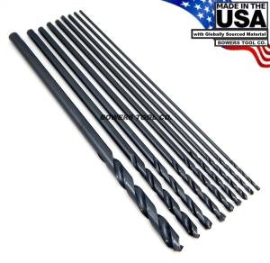 Norseman 12" Hi-Molybdenum Drill Bit Set, 9pc