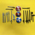 LEGO Viking Shields and Weapons Set, 19 Pieces