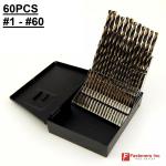 Norseman 60pc Super Premium Drill Bit Set
