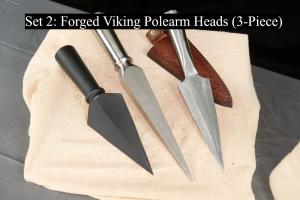 Viking Spear Head Polearm Display Weapon Set