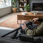 36" Viking Sword with Scabbard and Belt Strap