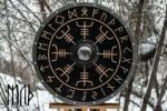Authentic Viking Wooden Shield for LARP Battles