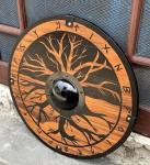 Viking Wooden Shield - Battle Worn Tree Design