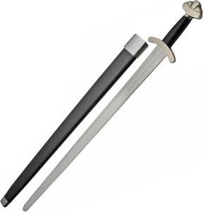 38" Viking Sword with Sheath and Iron Pommel