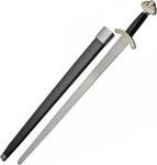 38" Viking Sword with Sheath and Iron Pommel