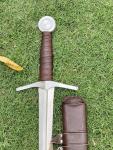 Viking Style Hand Forged Sword with Scabbard