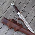 Viking Style Hand Forged Sword with Scabbard