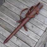 Viking Style Hand Forged Sword with Scabbard