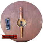 Ragnar Lodbrok Viking Shield with Blue Stripes