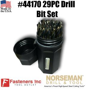 Norseman 29pc Magnum Premium Drill Bit Set