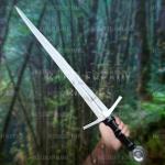 Viking Sword with Round Pommel, Razor Sharp Steel