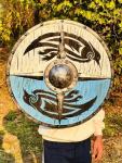 Viking Wooden Shield - Battle Ready Gift