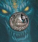Norseman Viking Raiders Brooch with Drakkar Design