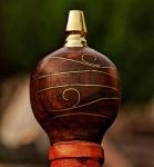 31" Engraved Viking Hunting Sword with Sheath