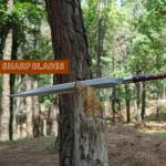 Custom Viking Spear with Carbon Steel Blade