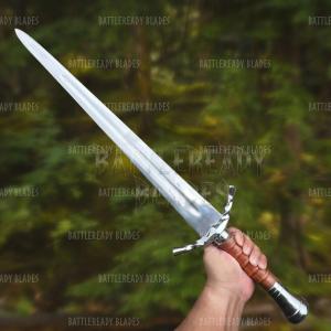 Functional Hand Forged Viking Sword - Razor Sharp
