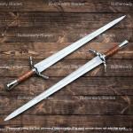 Functional Hand Forged Viking Sword - Razor Sharp