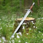 Functional Hand Forged Viking Sword - Razor Sharp