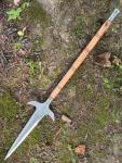 Viking Winged Spear with Leather Sheath