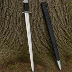 Viking Sword with Lobed Pommel and Sheath Replica