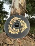 24'' Viking Shield - Fully Functional Medieval Design