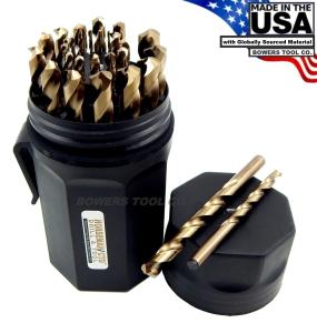 Norseman 29pc M42 Cobalt Drill Bit Set
