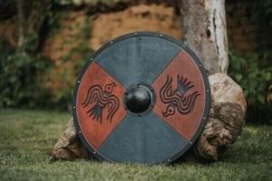 Viking Serpent Shield - Warrior Armor Gift