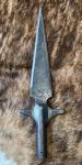 3-Pound Viking Spear Head Made of Battleship Steel