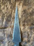 3-Pound Viking Spear Head Made of Battleship Steel
