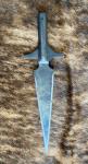 3-Pound Viking Spear Head Made of Battleship Steel