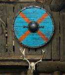 Rollo Battleworn Viking Shield - Authentic Design
