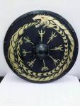 24" Vintage Viking Round Battle Shield