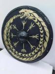 24" Vintage Viking Round Battle Shield