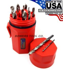 Norseman 15pc M7 Drill Bit Set Made in USA
