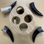AnNafi® Viking Drinking Horn Mug Set of 4
